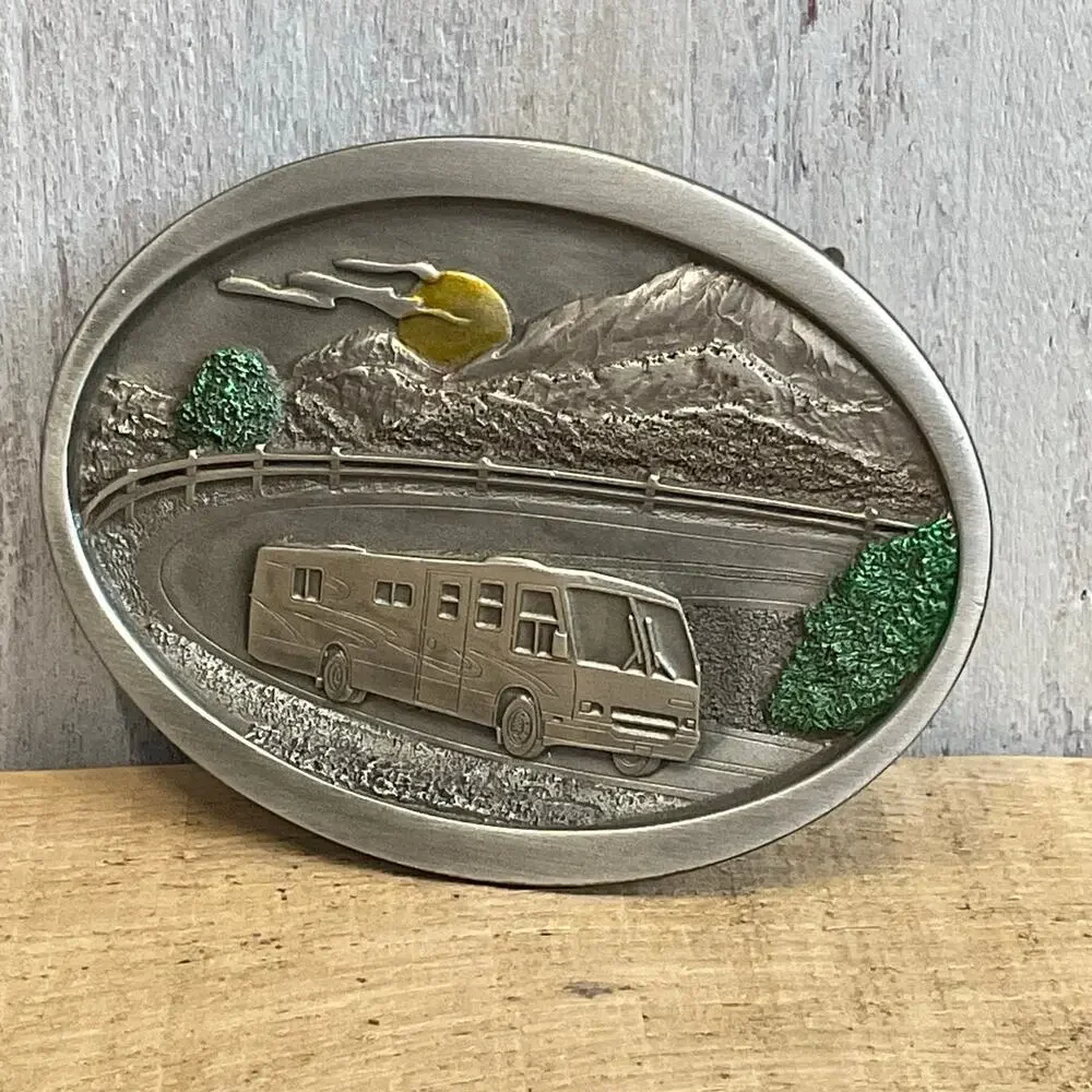Bergamot Camper‎ Belt Buckle RV Camping Motor Home Limited Edition Outdoors